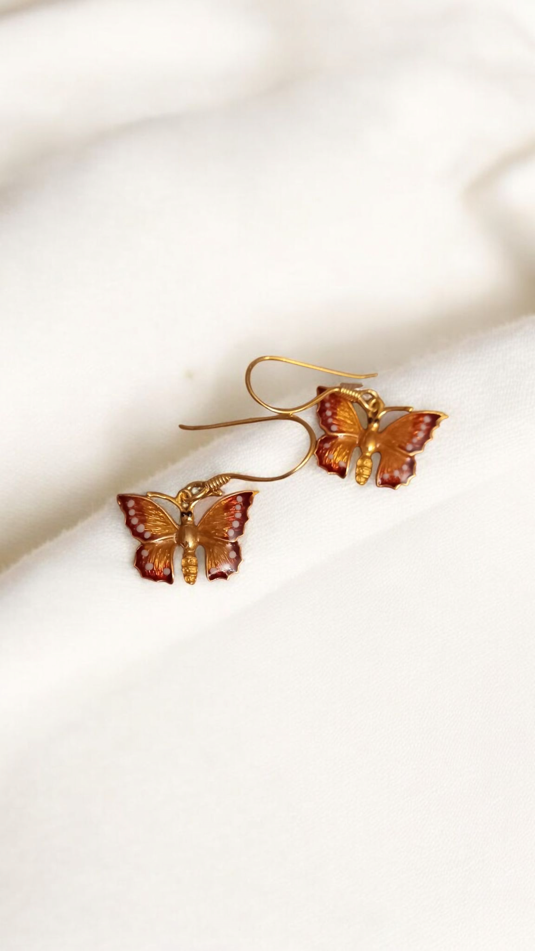 Kelebek Aşkı Küpe