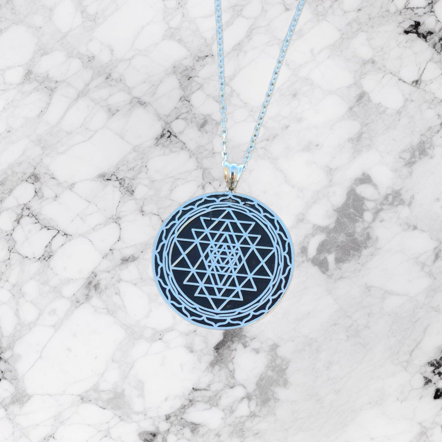 Sri Yantra Kolye Gümüş